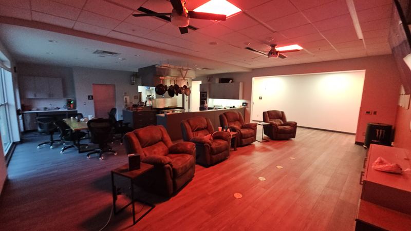 Day room during an alert